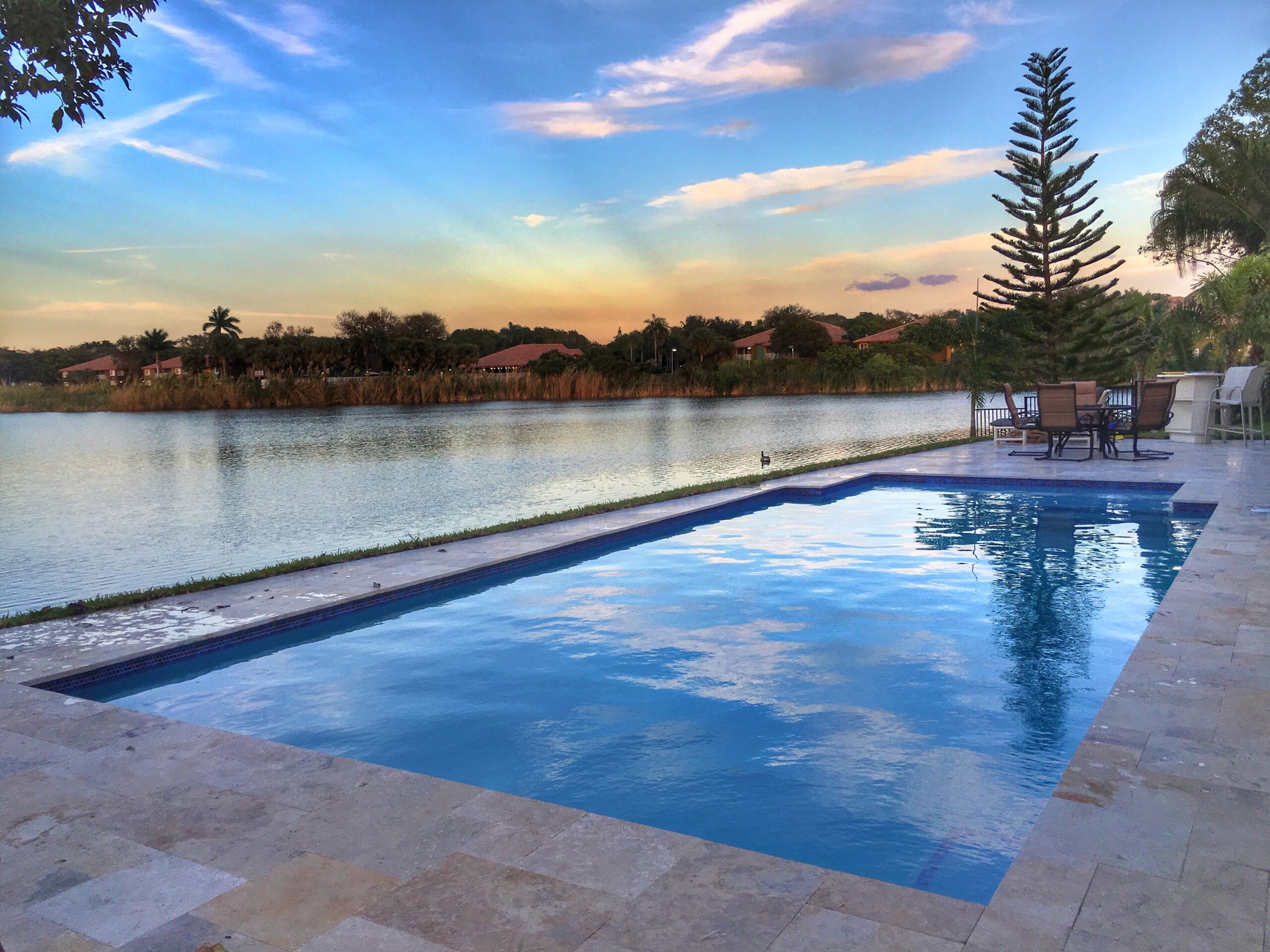 Custom pool project by Aquafresh Pools & Spa in South Florida